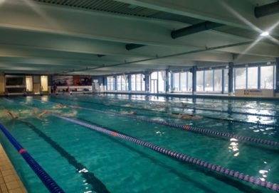 Schwimmtraining in der Schwimmhalle